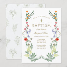 Wildblume Christening