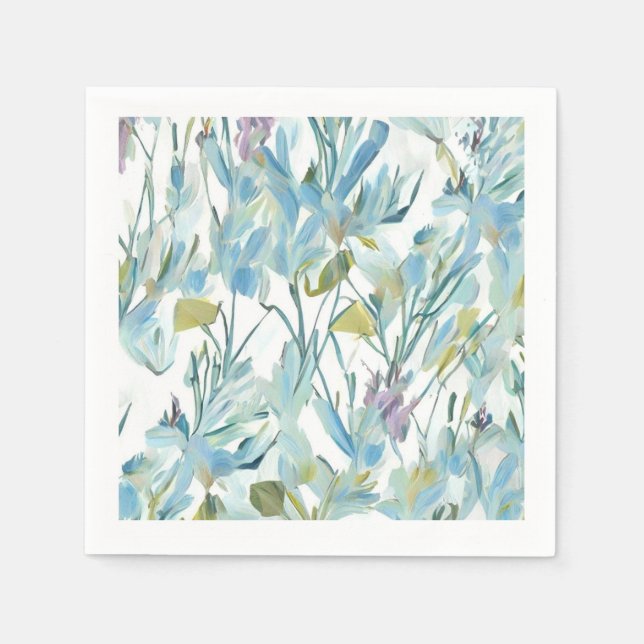 Wildblume Cocktail Napkins Serviette (Vorderseite)