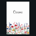 Wildblume Cosmo Tischnummer<br><div class="desc">Kokosnum</div>