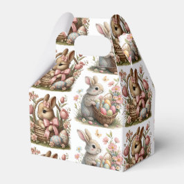 Wildblume der Osterhase Geschenkschachtel