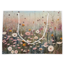 Wildblume drucken Geschenktafeln mit mehreren Größ Große Geschenktüte