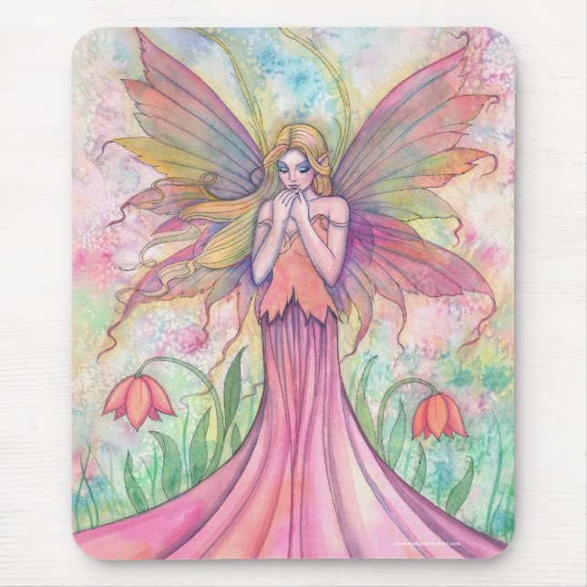 Wildblume Fairy Mousepad (Vorne)