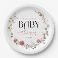 Wildblume Field Boho Kinderdusche Dekoration