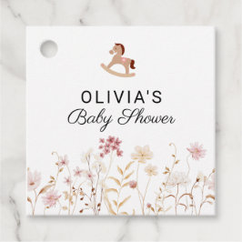 Wildblume Floral Boho Kinderdusche Souvenir Gesche Geschenkanhänger
