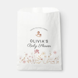 Wildblume Floral Boho Vielen Dank Souvenir Geschen Geschenktütchen