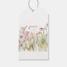 Wildblume Floral Geschenkanhänger