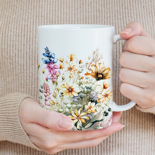 Wildblume Floral Kaffeetasse (Von Creator hochgeladen)