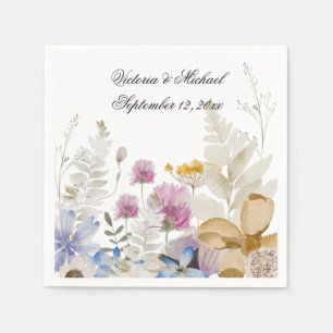 Wildblume Floral Napkins Serviette