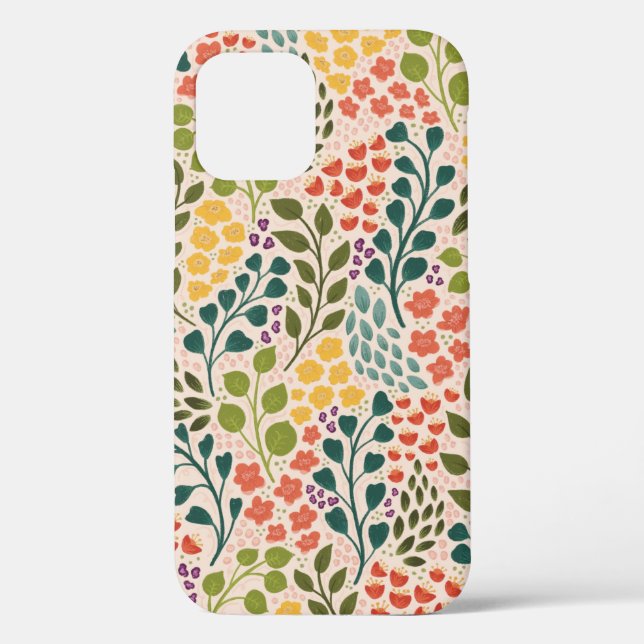 Wildblume Floral Phone Case (Rückseite)