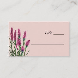 Wildblume Floral Wedding Platzkarte