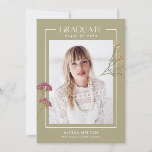 Wildblume-Foto-Abschluss für Mädchen