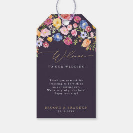 Wildblume Fruchtsaison Meadogarten Hochzeit I Geschenkanhänger