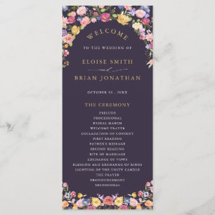 Wildblume Fruchtsaison Meadogarten Hochzeit I Programm
