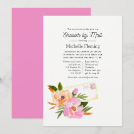 Wildblume Frühjahr Brautparty per Post Einladung