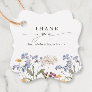 Wildblume Frühjahr Geschenkanhänger