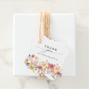 Wildblume Frühjahr Geschenkanhänger