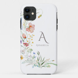 Wildblume für Aquarellfarben, benutzerdefiniertes Case-Mate iPhone Hülle