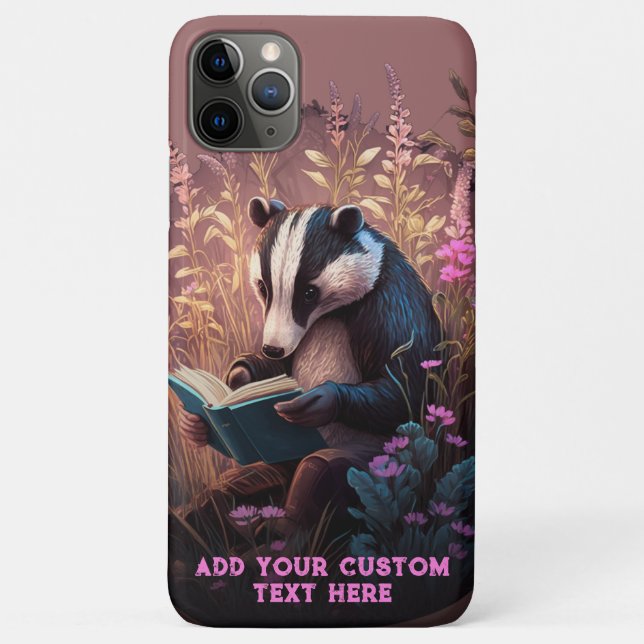 Wildblume für Badger lesen Case-Mate iPhone Hülle (Rückseite)