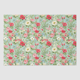 Wildblume für Englisch Seidenpapier