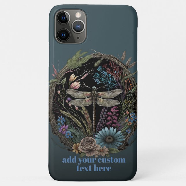 Wildblume für Libellenfliegen Case-Mate iPhone Hülle (Rückseite)