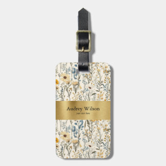 Wildblume Garden Gepäckanhänger