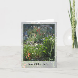 Wildblume Garden - Nationale Notecard Karte
