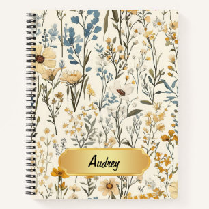 Wildblume Garden Notizbuch