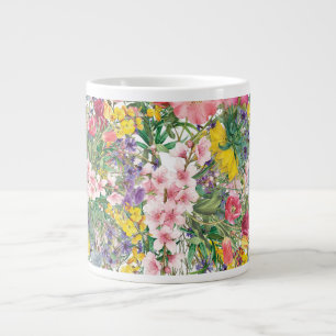 Wildblume Garten Blumenstrauß Inspirierte Natur Jumbo-Tasse