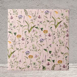 Wildblume Gartenanlage Blumenmuster Fliese<br><div class="desc">Bringen Sie Natur Schönheit Zuhause mit unserer Watercolor Wildblume Garden Blumenmuster Keramik Fliesen. Eine Touch Blume für Ihren Platz!</div>