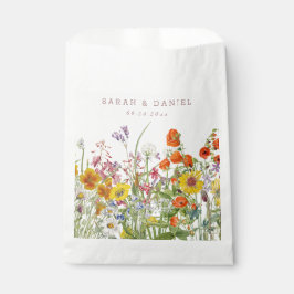 Wildblume Gastgeschenk Hochzeit Bags Geschenktütchen