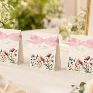 Wildblume Gastgeschenk Hochzeit Geschenkboxen Geschenkschachtel