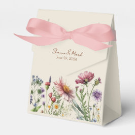 Wildblume Gastgeschenk Hochzeit Geschenkboxen Geschenkschachtel