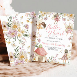 Wildblume Geburtstag Einladung