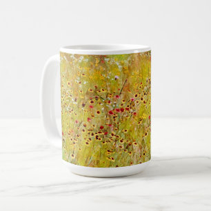 Wildblume Gelbe Blume Abstrakt Art Tasse Cup