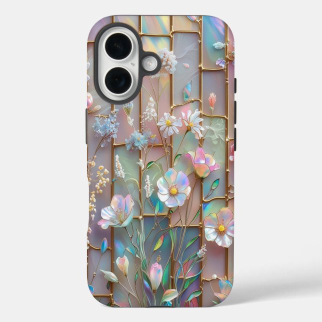 Wildblume Glass iPhone Case (Rückseite)
