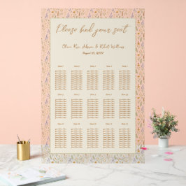 Wildblume Große Hochzeitsakrobatik Acrylschild