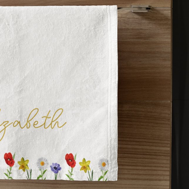 Wildblume Handtuch (Von Creator hochgeladen)