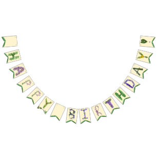 Wildblume Happy Birthday Banner