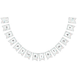 Wildblume Happy Birthday Banner