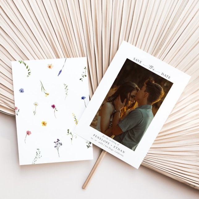 Wildblume Hochzeit Save The Date (Von Creator hochgeladen)