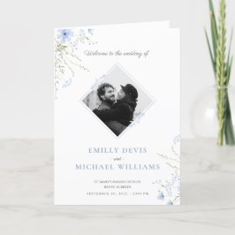 Wildblume-Hochzeitskarte Dankeskarte