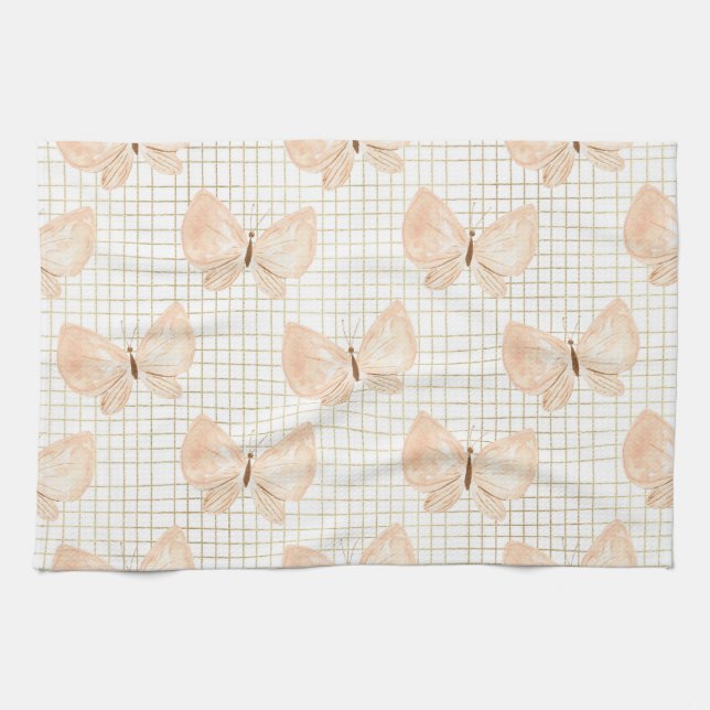 Wildblume Hüllen Geschirrtuch (Horizontal)