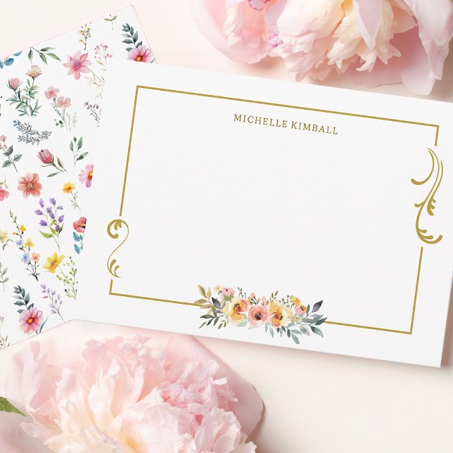 Wildblume im Frühjahr Mitteilungskarte (Von Creator hochgeladen)