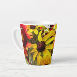 Wildblume im Impressionismus Art Milchtasse