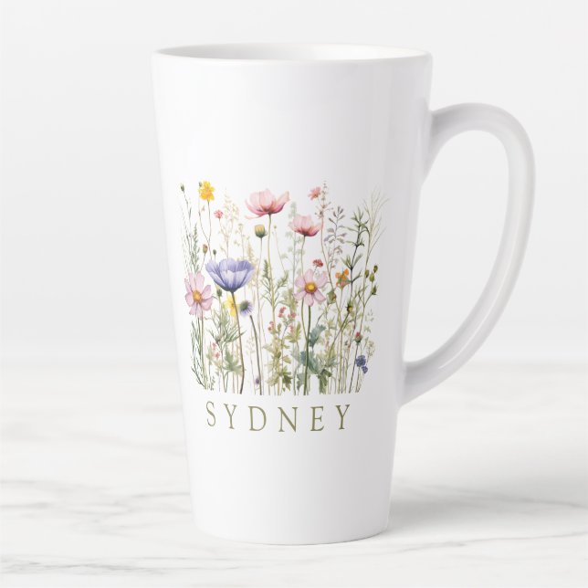 Wildblume Individuelle Name Milchtasse (Rechts)
