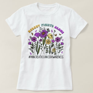 Wildblume Keiner kämpft allein gegen Bauchspeichel T-Shirt