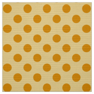 WILDBLUME - klassische Goldpolka-Punkte auf Mod Ge Stoff