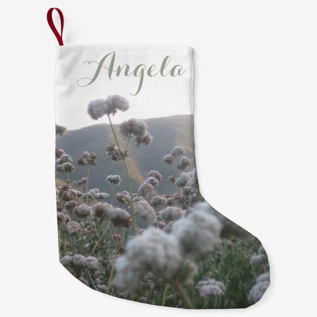 Wildblume Kleiner Weihnachtsstrumpf (Vorderseite)