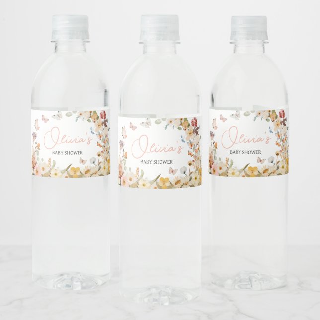 Wildblume Little Butterfly Babydusche (Flaschen)