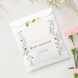 Wildblume Mami muss eine neutrale Baby-Dusche für Geschenktütchen